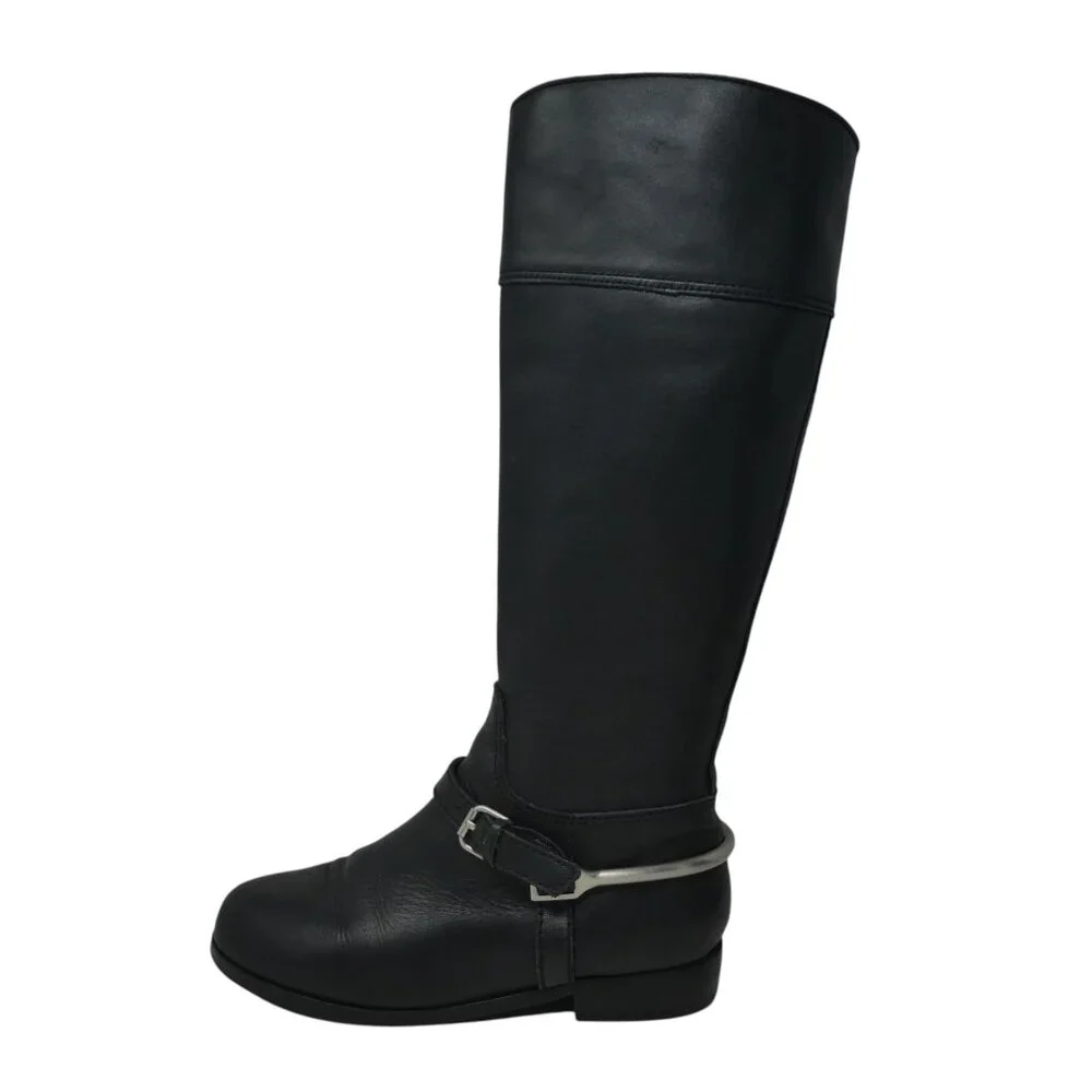 Pour La Victoire Marne Black Leather Harness‎ Riding Equestrian Boots